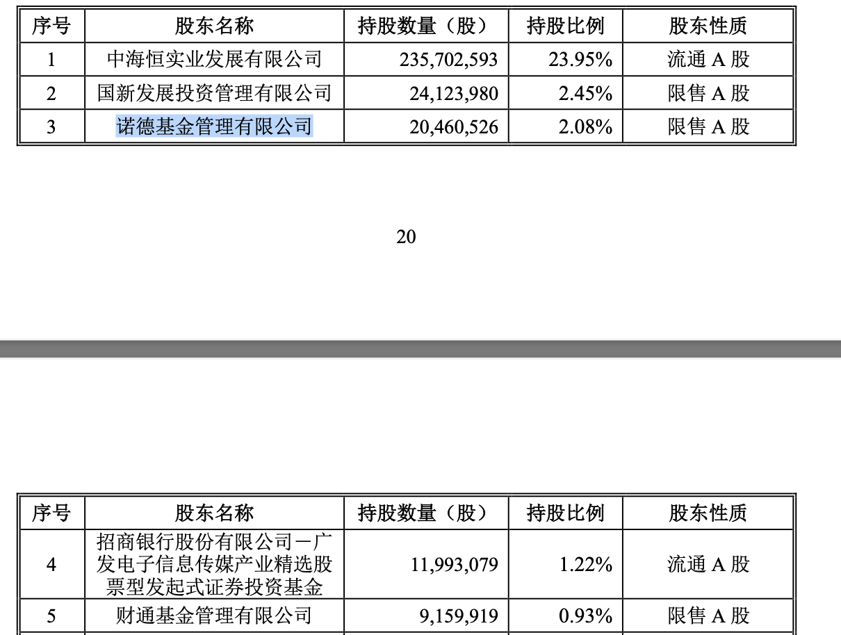 定增机构持股仍在限售期，却不在前十大股东之列 国新健康：系机构用多个子账户认购