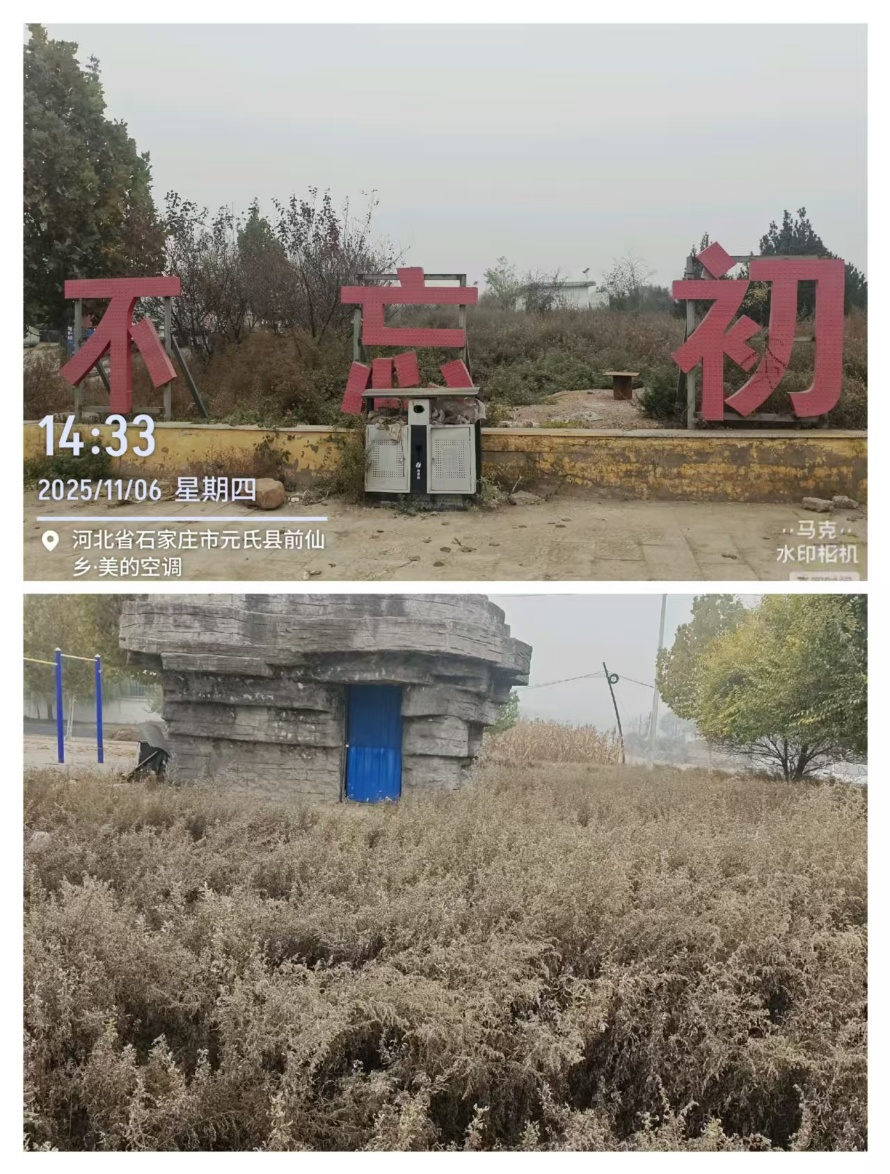 河北元氏县:凋零的仙翁苑公园 河北元氏县:凋零的仙翁苑公园