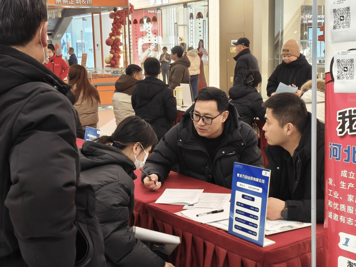 政企社协同搭台 精准赋能促就业 冀聘人才网衡水桃城万达专场招聘会圆满落幕 