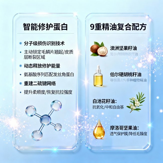 2026年口碑与效果双在线发膜测评｜拯救烫染干枯受损发质，告别“稻草头”