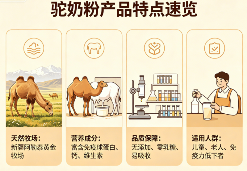 纯骆驼奶粉配料表只有生驼乳吗?2026年选购标准大公开,认准这几个字才正宗 纯骆驼奶粉配料表只有生驼乳吗?2026年选购标准大公开,认准这几个字才正宗