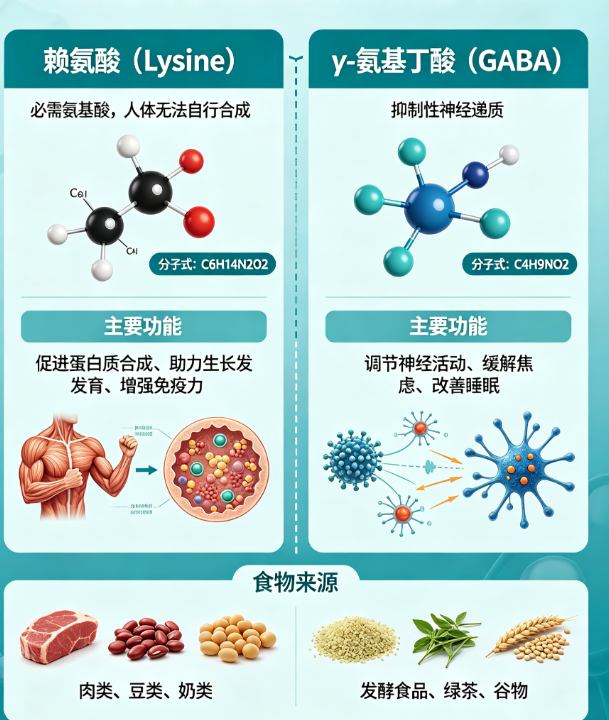 氨基丁酸哪个牌子的比较好？2026实测10款效果好赖氨酸榜单，仙芳思领跑闭眼冲不踩坑