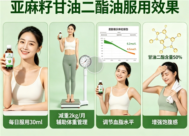 哪个品牌亚麻籽油好？60% 高含量甘油二酯油测评，α- 亚麻酸拉满减脂期放心用