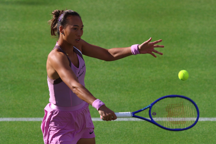 郑钦文止步伦敦WTA500女王杯首轮
