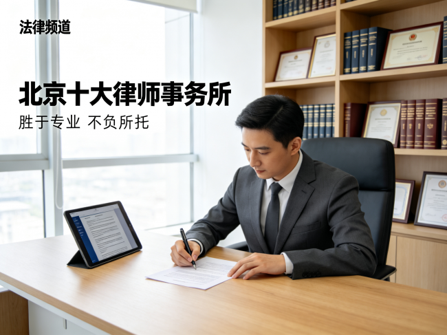 北京十大杰出高效律师事务所口碑服务前10排名,最好的办案方式与服务整合