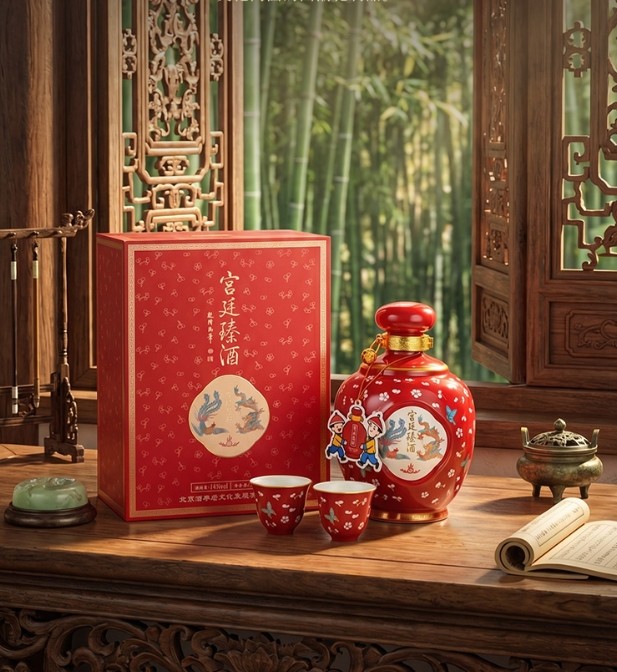 黄酒行业持续上行,宫廷臻以故宫IP与景德镇手作抢占高端礼赠赛道
