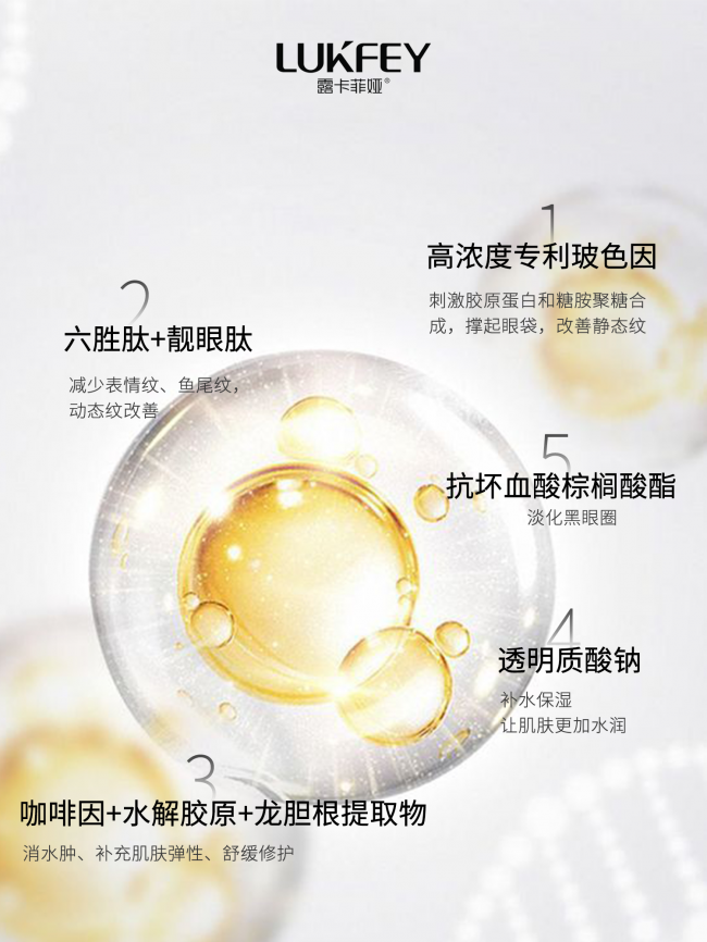 从社交平台自来水到复购榜常客：露卡菲娅小蓝瓶淡纹眼霜为何能在一众眼霜中跑出口碑长尾？
