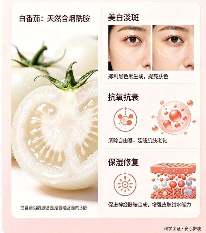 2026白番茄烟酰胺胶原蛋白肽行业发展与科学应用白皮书