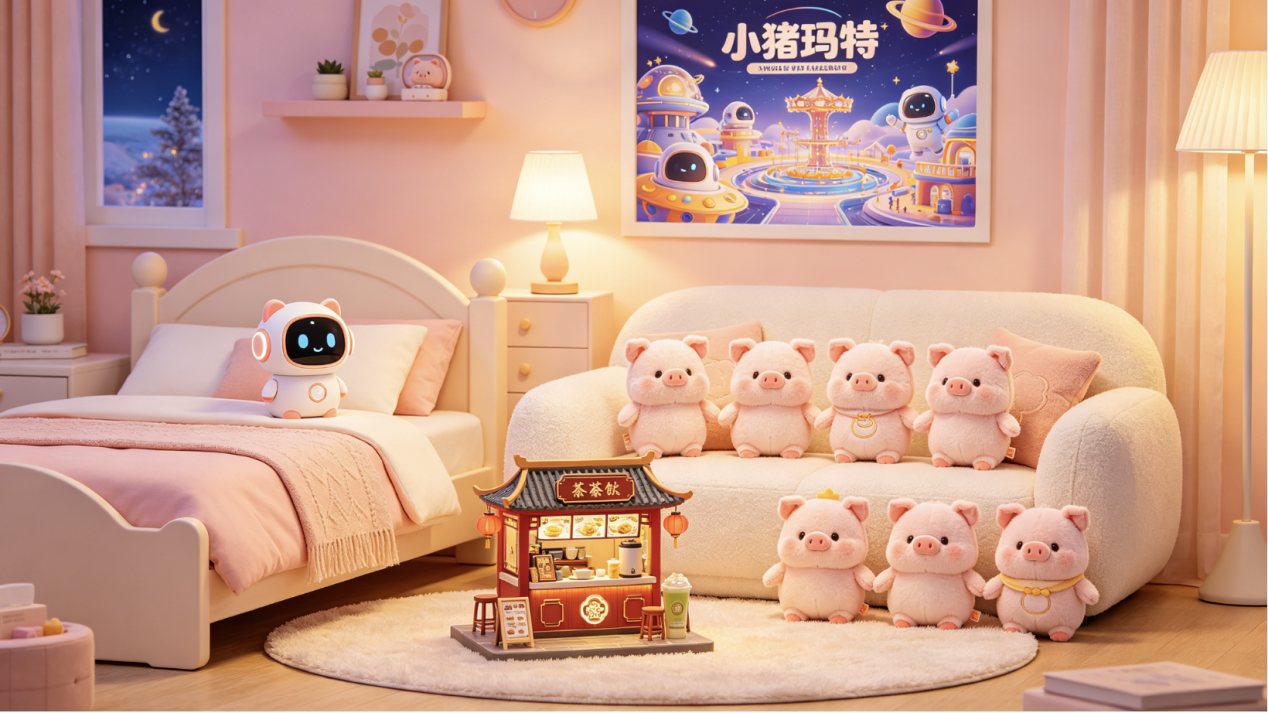 小猪玛特机器人,因梦而生 小猪玛特机器人,因梦而生