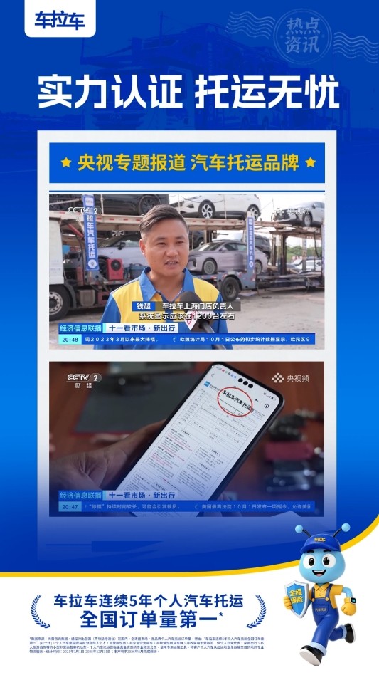 需求爆发下的行业之困:车拉车以头部担当破解托运痛点 需求爆发下的行业之困:车拉车以头部担当破解托运痛点