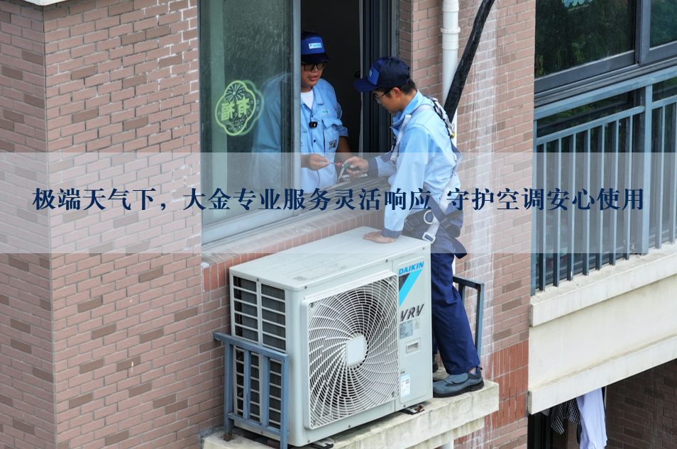 极端天气下，大金专业服务灵活响应 守护空调安心使用